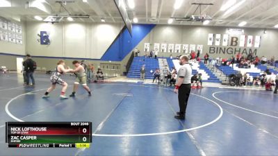 190 lbs 3rd Place Match - Nick Lofthouse, Top Of Utah vs Zac Casper, Empire