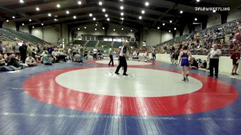 95 lbs Final - Ty Valenzuela, The Wrestling Center vs Eli Flowers, The Wrestling Center