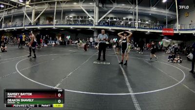 210 lbs Round 7 (8 Team) - Deakon Snavely, Kraken vs Ramsey Baytok, NOVA WC