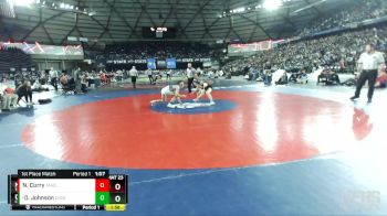 4A 126 lbs 1st Place Match - Daeton Johnson, Chiawana vs Nathan Curry, Tahoma