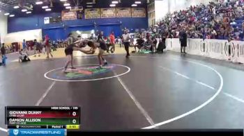 145 lbs Cons. Round 5 - Giovanni Duany, CFWA @ LHP vs Damion Allison, Port St.lucie