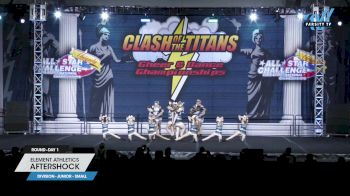 Element Athletics - Aftershock [2024 L1 Junior - Small Day 1] 2024 ASC Clash of the Titans Schaumburg & CSG Dance Grand Nationals