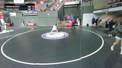 150 lbs Champ. Rd Of 32 - Roman Zelenka, Carlsbad High School Wrestling vs Michael Perez, Firebaugh High School Wrestling