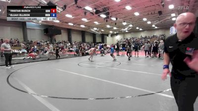 165 lbs Quarterfinal - Tristan Busch, Georgia vs Elijah Ellison, Bremen Takedown Club