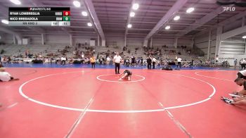 100 lbs Rr Rnd 3 - Ryan Lombreglia, Iron Horse vs Nico Bresadola, Brawler Elite