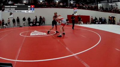 86 kg Champ. Round 1 - Chase Kranitz, Pittsburgh Wrestling Club vs Kasey Ross, Burg Training Center