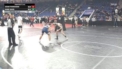 132 lbs Round Of 32 - Aram Parnagian, Belmont vs Kane Davis, Milford NH
