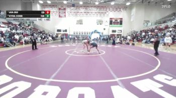 105 lbs 3rd Place Match - Sophia Contreras, Skyview vs Alivia Lombardo, Middleton