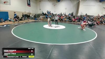 165 lbs Cons. Round 3 - Gideon Cyrus, Dubois vs Eddie Rodrick, Natrona County