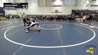 145 lbs Champ. Round 2 - Anthony Worden, Washingtonville Wizards Wrestling vs Giani Santana, Club Not Listed