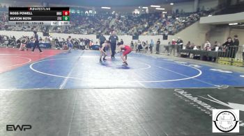 128 lbs Round Of 128 - Ross Powell, Bristow vs Jaxton Roth, Sallisaw Takedown Club