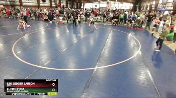 100 lbs Cons. Round 2 - Leo Ledger Larson, JWC vs Lucien Fuga, Ravage Wrestling Club