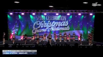 Cheer Station - Mercury [2025 L3 Senior - D2 - Small Day 2] 2025 Spirit Celebration Christmas Grand Nationals