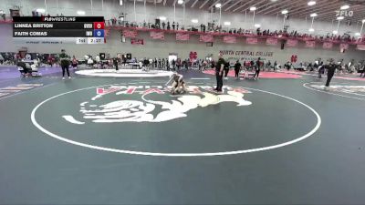 131 B Cons. Round 1 - Linnea Britton, Grand Valley State vs Faith Comas, Illinois Wesleyan