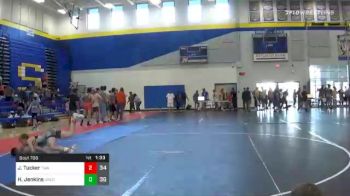 126 lbs 3rd Place - Jackson Tucker, Thoroughbred Wrestling Academy vs Hunter Jenkins, Union County Wrestling Club