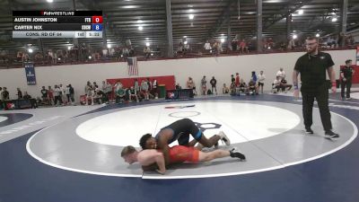 65 kg Cons. Rd Of 64 - Austin Johnston, Fightin Titan Rtc vs Carter Nix, Champions Building Champions Wrestling Club