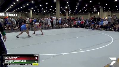 108 lbs Placement (16 Team) - Cameron Underwood, Fight Club vs Jacob Stinnett, Cleveland WC