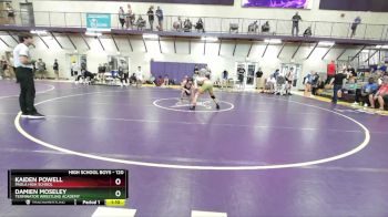 120 lbs Cons. Round 5 - Damien Moseley, Terminator Wrestling Academy vs Kaiden Powell, Paola High School