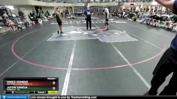 182 lbs Round 1 (4 Team) - Justin Sanoja, Faribault vs Vance Domenz, Oak Park & River Forest