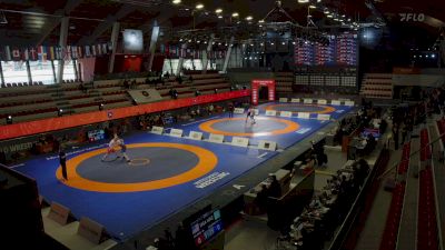 77 kg Qualification - Britton Holmes, USA vs Kaharman Kissymetov, KAZ