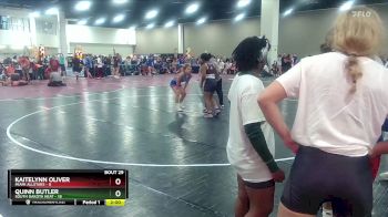 120 lbs Placement (16 Team) - Kaitelynn Oliver, MIAMI ALLSTARS vs Quinn Butler, South Dakota Heat