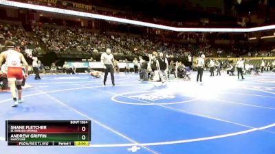 132 Class 1 lbs Champ. Round 1 - Andrew Griffin, Marceline vs Shane Fletcher, El Dorado Springs