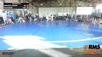 160 lbs Rr Rnd 5 - Emmanuel Kearns, Raw Wrestling Club vs Boaz Senge, Team Tulsa NDT