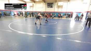 Boys 126 lbs Cons. Round 2 - Travis Juan, Gunderson Boys vs Liam Conway, Bellarmine Boys