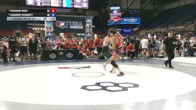 215 lbs Champ. Rd Of 16 - Joaquin Ruiz, Utah vs Xander Dossett, Georgia