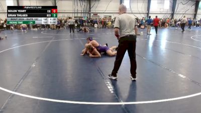 Elite 197 lbs Champ. Round 1 - Brian Thilges, Minnesota State vs Nolen Yeary, Coe