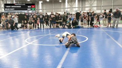 63 lbs Champ. Rd Of 32 - Miles Watt, North Montana Wrestling Club vs Remy Hernandez, Washington