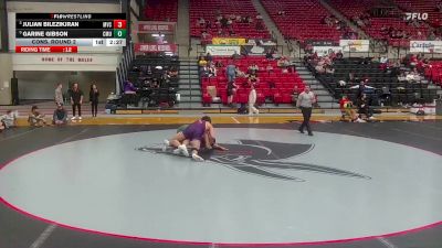 285 lbs Cons. Round 2 - Garine Gibson, Central Methodist vs Julian Bilezikjran, Missouri Valley