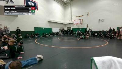 165 lbs Round 3 (6 Team) - Julian Meza, Rock Springs vs Billy Velarde, Lander
