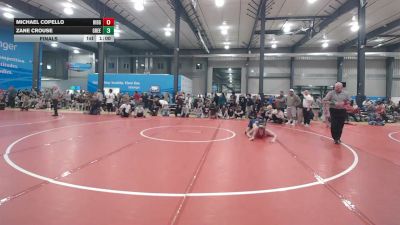 135 lbs Final - Michael Copello, Ridgway vs Zane Crouse, Greencastle