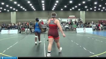 191 lbs Quarters & 1st Wb (16 Team) - Journey Land, Limestone vs Trinity Monaghan, Lock Haven