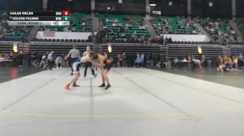 1A-4A 157 Cons. Round 2 - Cailan Welsh, Brooks vs Kolton Fulmer, West End High School