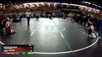 120 lbs Cons. Round 4 - Kase Hopper, Venice vs Kalob Williams, Winter Springs