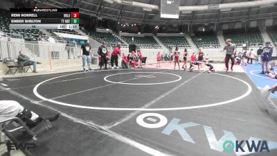 49 lbs Rr Rnd 3 - Remi Norrell, Oklahoma Supergirls 9U vs Ember Shelton, Team Tulsa NDT