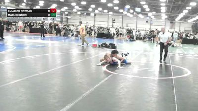138 lbs Consi Of 32 #1 - Sullivan Hawkes, NJ vs Mac Johnson, NC