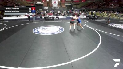 170-190 lbs Champ. Round 3 - Rosalynn Diaz, Delta Wrestling Club vs Areli Rodriguez, Club Lucha Wrestling