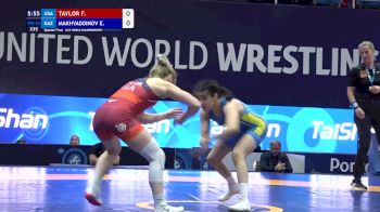 53 kg 1/4 Final - Felicity Kay Taylor, United States vs Ellada Makhyaddinova, Kazakhstan