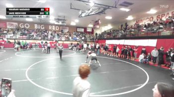 150 lbs Semifinal - Niamiah Naranjo, Minico vs Jake Mescher, Bishop Kelly High School