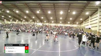 120 lbs Quarterfinal - Ladd Holman, JWC vs Masen Pulsipher, Top Of Utah