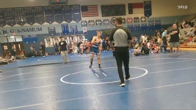 144 lbs Round 2 - Cayden Laws, RS Central Wrestling Club vs Jeffery Camp, Rutherford Elite