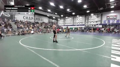 132 lbs Semifinal - Ethan Mosso, Murrieta Valley vs Ezra Orozco, Murrieta Mesa