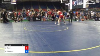 132 lbs Rnd Of 32 - Jaden New, Alabama vs Jordan Cullors, Oklahoma