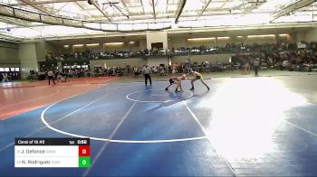 132 lbs Consi Of 16 #2 - Jesse Defonce, Danbury vs Naveen Rodriguez, Coventry
