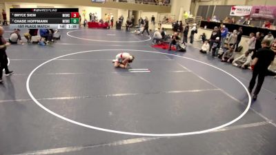 14U - 110 lbs 1st Place Match - Bryce Siem, MN Elite Wrestling Club vs Chase Hoffmann, MN Elite Wrestling Club