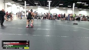 215 lbs Round 3 (4 Team) - Tyler Prince, PA Alliance vs Braedon Poorbaugh, Outsiders WC