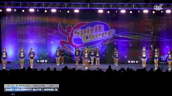 East Celebrity Elite - Royal 5 [2026 L5 Senior - Medium Day 1] 2026 Spirit Cheer Grand Nationals